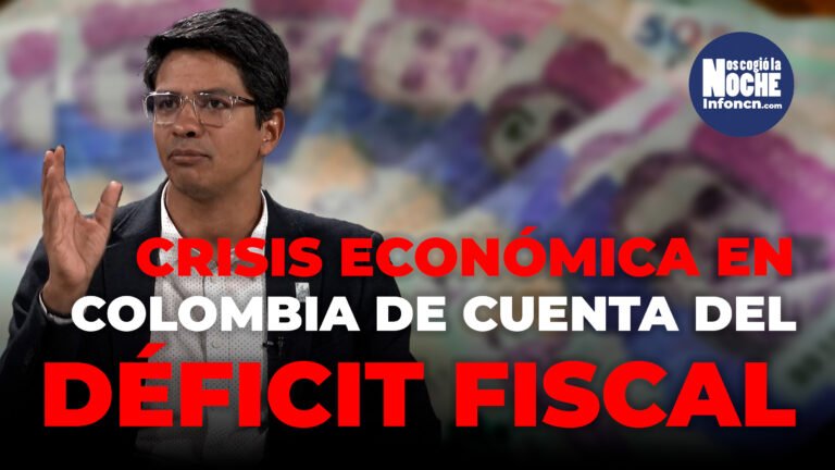 Se está gestando una crisis económica en Colombia de cuenta del déficit fiscal: Alejandro Torres, economista y docente universitario