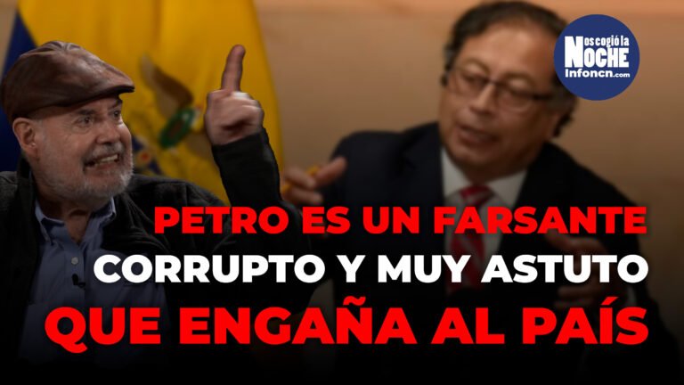Petro es un farsante, corrupto y más que una mente brillante es muy astuto: Gilberto Tobón, analista político
