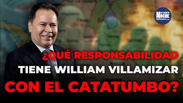 ¿Qué responsabilidad tiene el gobernador William Villamizar Laguado en la situación del Catatumbo?