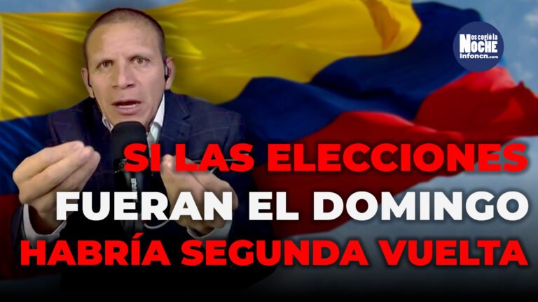 Si las elecciones presidenciales fueran el domingo, pasarían a segunda vuelta el candidato de la izquierda y el del centro: Germán Rodríguez, analista militar