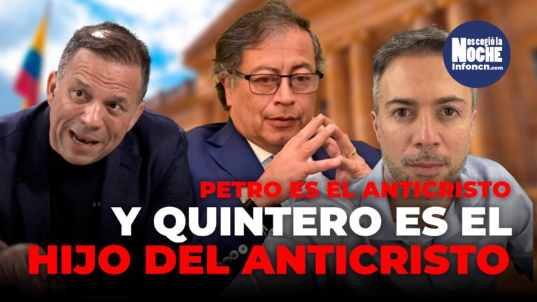 Gustavo Petro es el anticristo y Daniel Quintero es el hijo del anticristo: Santiago Botero, candidato a la presidencia