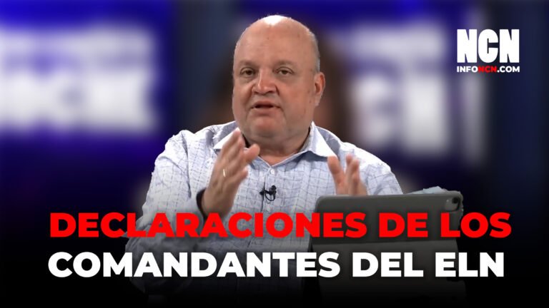 “La Fiscalía debe abrir inmediatamente cabeza de proceso con las declaraciones de los comandantes del ELN en un medio de comunicación”: Jorge Vélez