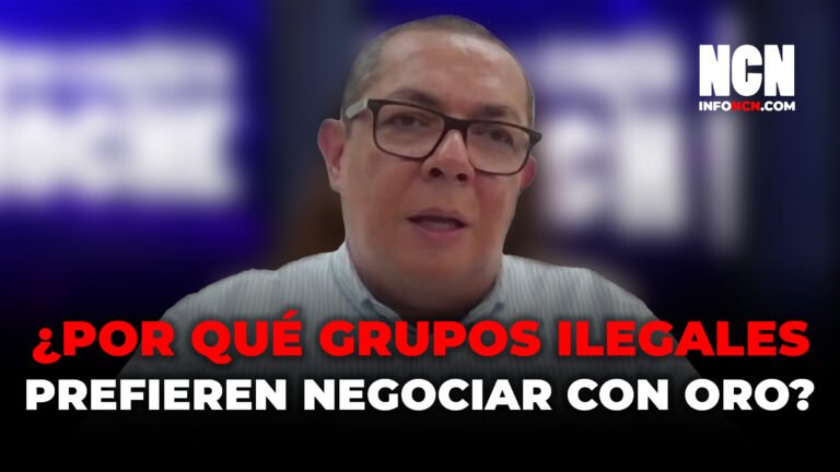 Por esta razón, algunos grupos ilegales prefieren negociar con oro que con cocaína