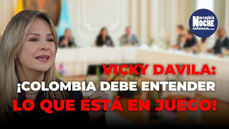 Se tienen que repetir mucho las cosas para que la gente entienda lo que está en juego: Vicky Dávila, precandidata a la Presidencia de Colombia
