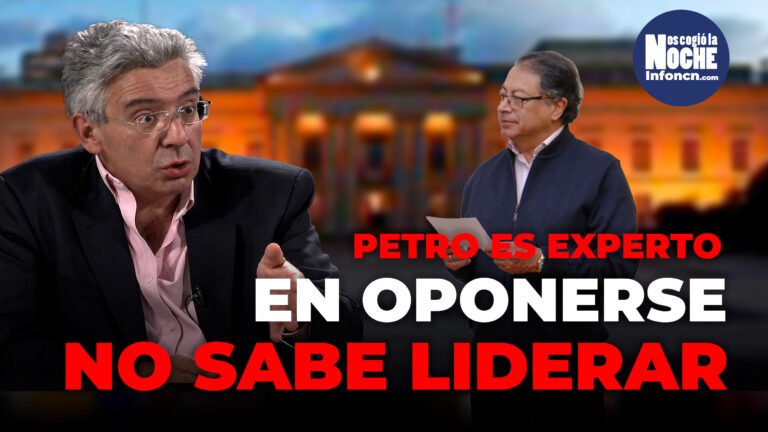 En las próximas elecciones se va a votar contra Petro porque lo único que él sabe hacer bien es oposición: Enrique Gómez, director del Movimiento de Salvación Nacional