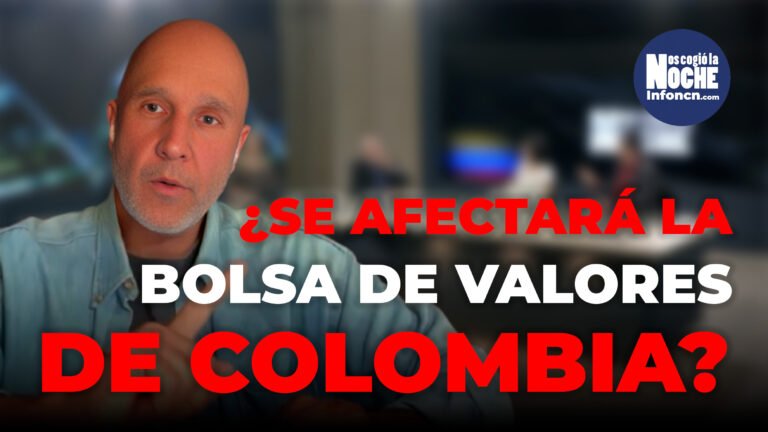 ¿Se puede ver afectada la bolsa de valores de Colombia con la situación que se está viviendo con las bolsas en el mundo?