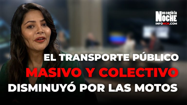 Después de pandemia, el transporte público masivo y el transporte colectivo disminuyó por el uso de las motos: Paula Palacio, directora del Área Metropolitana del Valle de Aburrá
