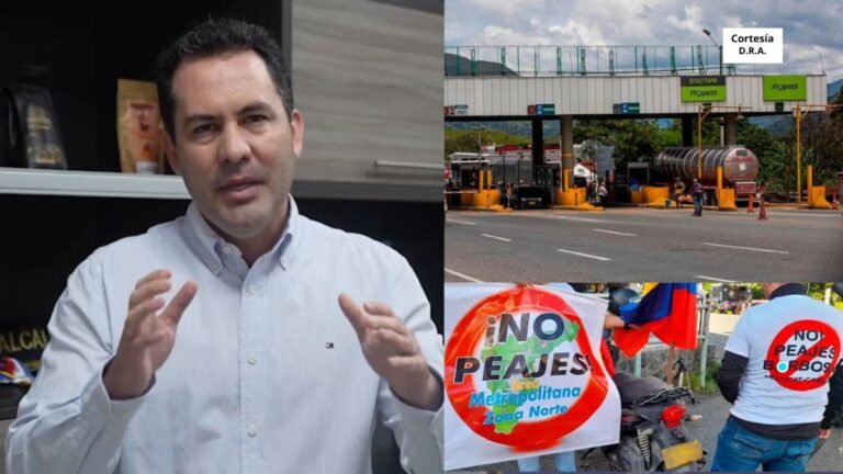 El alcalde de Barbosa anunció que instaurará acciones jurídicas para agilizar el retiro de los peajes