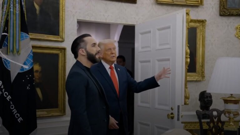 Trump y Bukele Refuerzo de alianzas