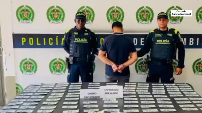 La Policía capturó a un joven que se habría robado 30 mil dólares en El Poblado