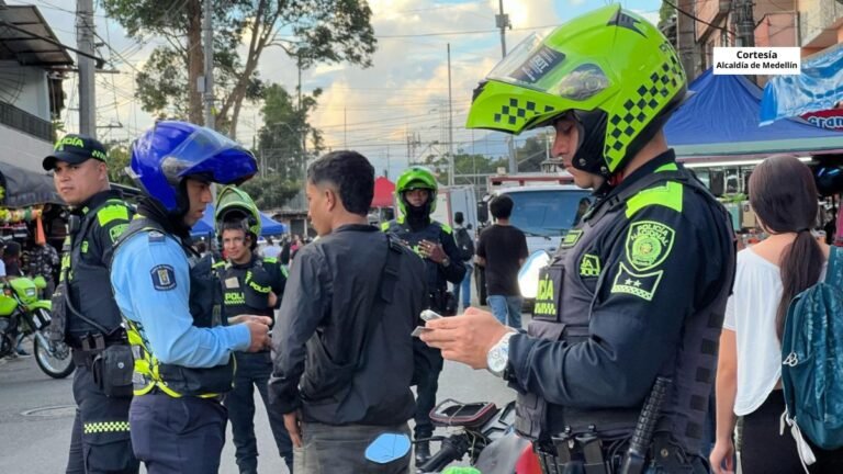 Operativo en Manrique dejó en evidencia el desorden social que se vive en esta zona de Medellín