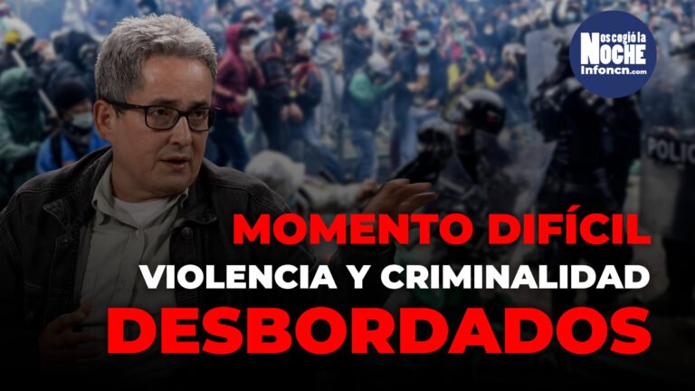 El país está en un momento difícil, la violencia y la criminalidad están disparados: Fernando Quijano, experto en conflicto urbano
