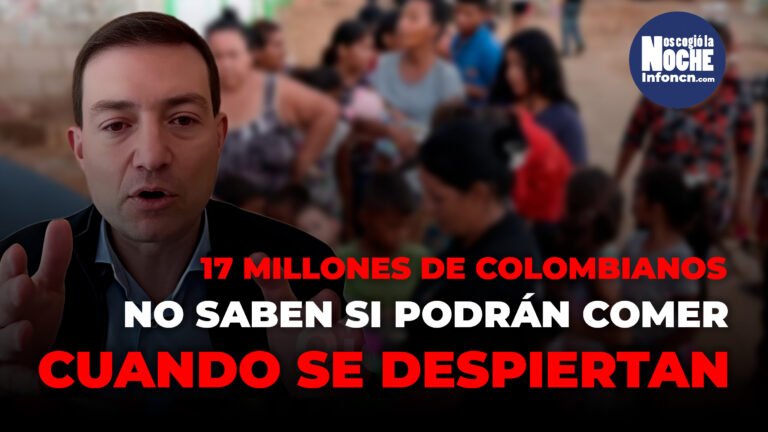 “En Colombia hay 17 millones de personas que no saben cómo van a desayunar, almorzar o comer cuando se levantan todos los días»: Felipe Córdoba, excontralor general de la Nación