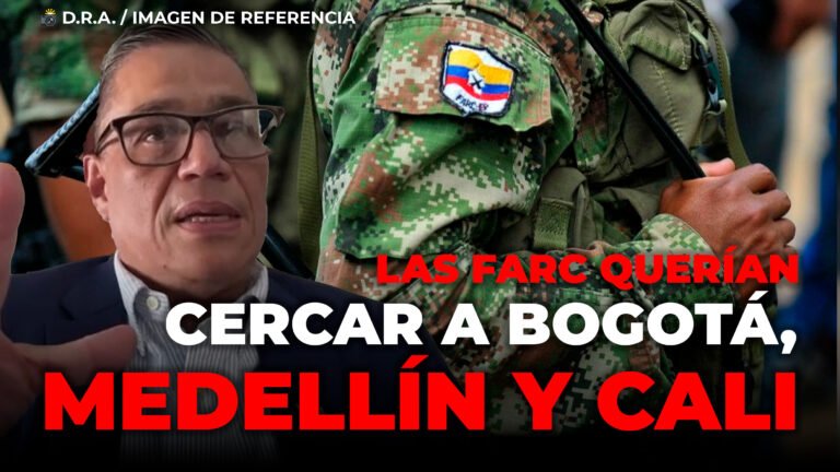 Las FARC querían cercar a Bogotá, Medellín y Cali: Carlos Soler. Coronel experto en seguridad