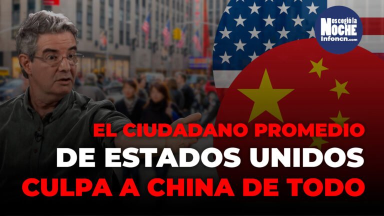 Para el estadounidense promedio, su país está en problemas por culpa de otros que, generalmente, son los chinos: Juan David Escobar, experto en geopolítica