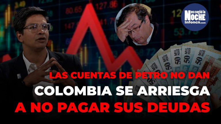Las cuentas del gobierno Petro no cuadran ni hoy ni mañana, y eso nos puede llevar a algo impensable en el pasado, dejar de pagar nuestras deudas: Alejandro Torres, economista y docente universitario