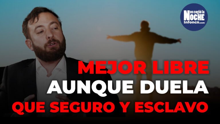 Prefiero tener una libertad peligrosa a una esclavitud segura: Agustín Laje, politólogo argentino
