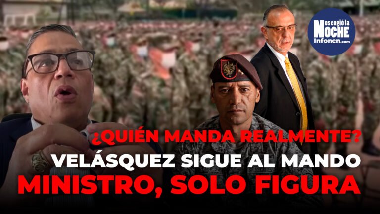 El ministro de Defensa es un exgeneral; pero, en realidad, el que sigue mandando en el Ministerio es el exministro Iván Velásquez: Carlos Soler. Coronel experto en seguridad