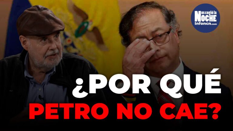 Petro no sale de gobierno por la información que tiene: Gilberto Tobón