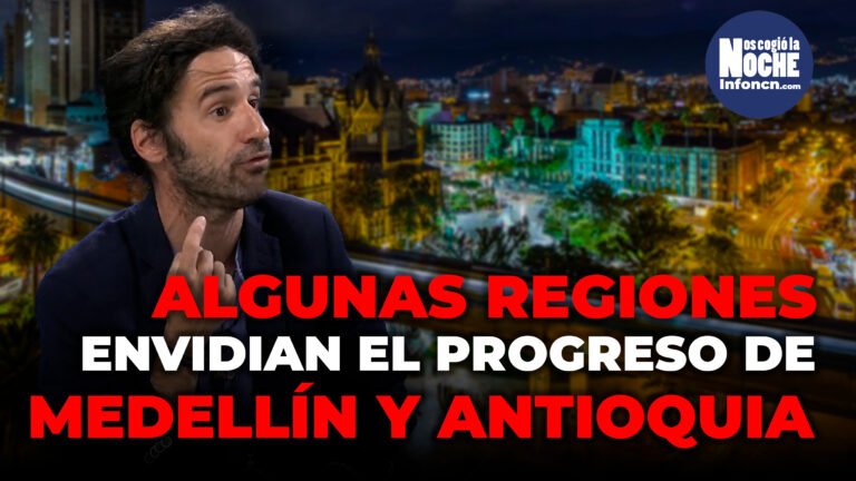 Antonini de Jiménez, docente universitario español, explica por qué algunas regiones envidian el progreso de Medellín y Antioquia, pero no quieren parecerse a ellos