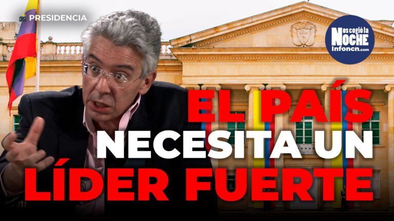 El país no necesita un gran estadista, lo que necesita es un líder fuerte y el mensaje no puede ser solo pegarle a Petro: Enrique Gómez, director del Movimiento de Salvación Nacional