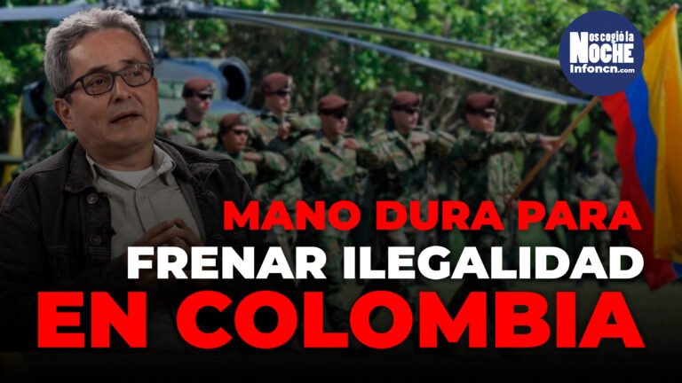 ¿El camino para acabar con lo ilegal en Colombia es la mano dura, a juicio de Fernando Quijano?