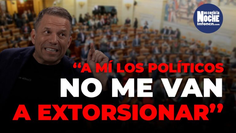 A mí los políticos no me van a extorsionar: Santiago Botero, candidato a la presidencia