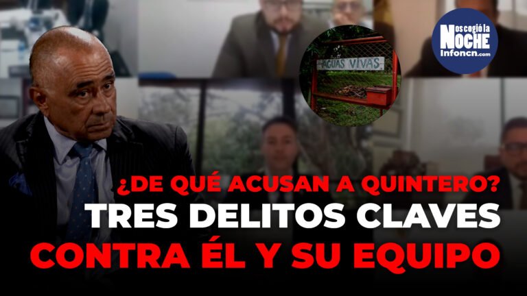 Esta es la explicación de los 3 delitos que le imputaron a Daniel Quintero y sus subalternos