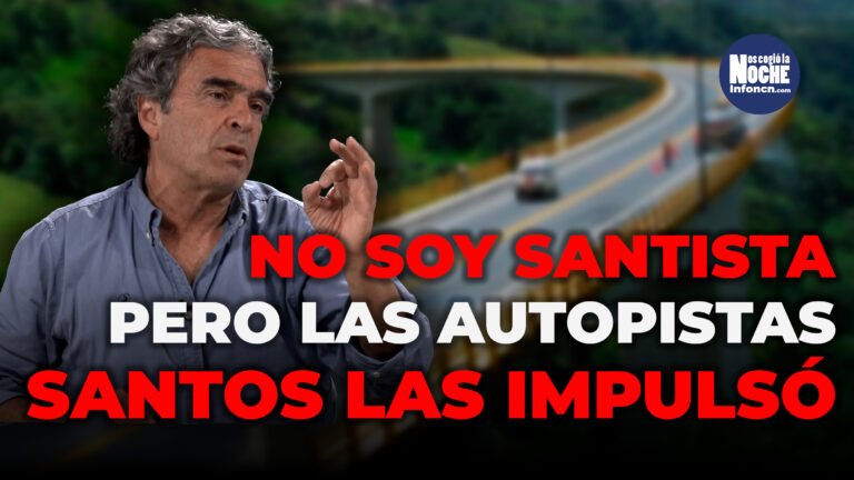 No soy santista, pero fue Juan Manuel Santos el que dijo que se hicieran las autopistas de la prosperidad: Sergio Fajardo, exalcalde y exgobernador