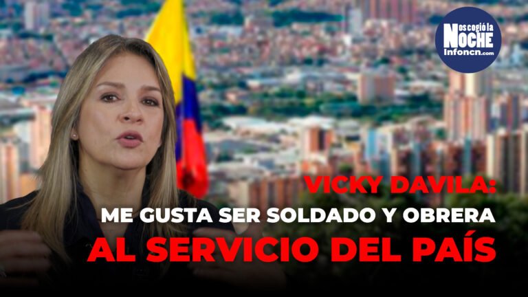 Me gusta ser soldado y obrera en los cargos que he ocupado: Vicky Dávila, precandidata a la Presidencia de Colombia