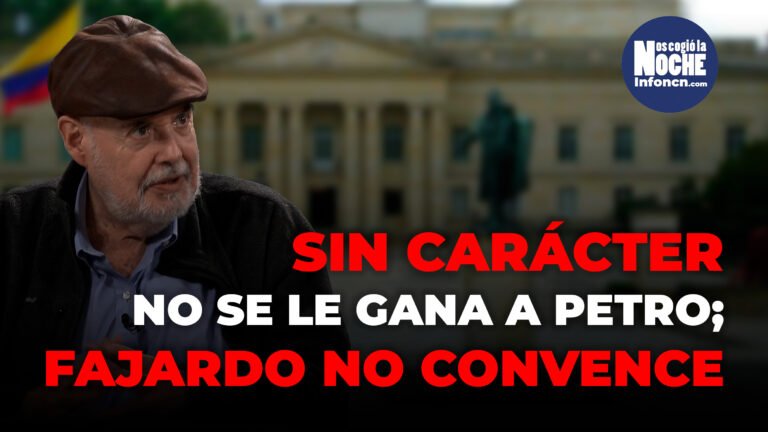 Yo no creo en la candidatura de Fajardo porque se necesita un hombre con carácter para enfrentar a Petro: Gilberto Tobón