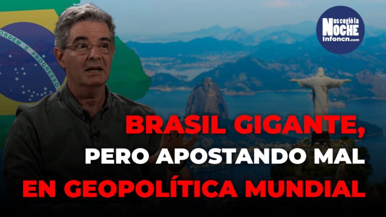 Brasil tiene un potencial gigantesco y creo que le están apostando al caballo que va a perder: Juan David Escobar, experto en geopolítica