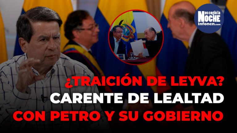 Leyva le debía tener un mínimo de lealtad personal e institucional al gobierno al que perteneció: Juan Fernando Cristo, exministro del Interior de Gustavo Petro