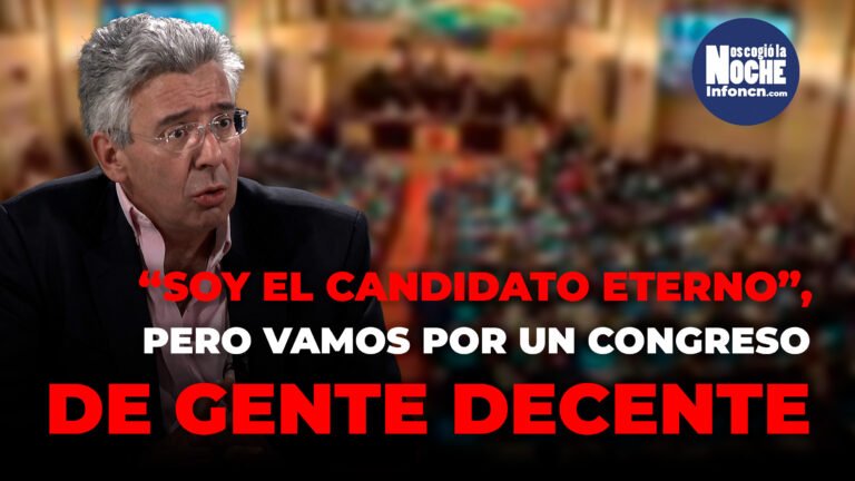 Yo soy el candidato eterno, pero vamos a trabajar para que buenos colombianos lleguen al Congreso: Enrique Gómez, director del Movimiento de Salvación Nacional