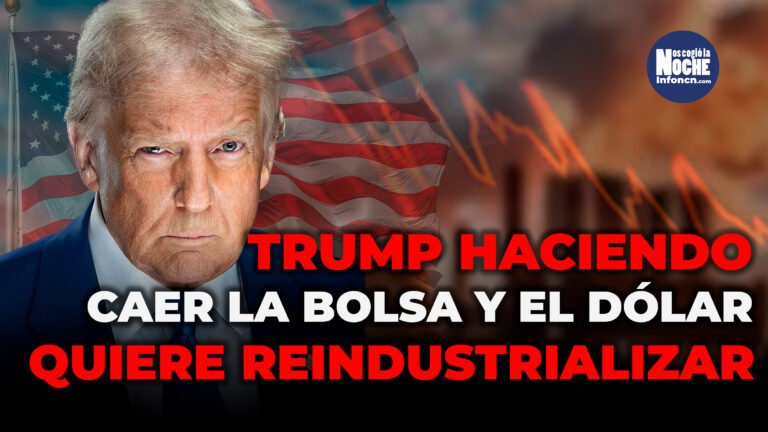 Trump quiere volver a industrializar a Estados Unidos, quiere que se caiga la bolsa y se devalúe el dólar para lograrlo: Juan Fernando Villegas, experto en inversiones