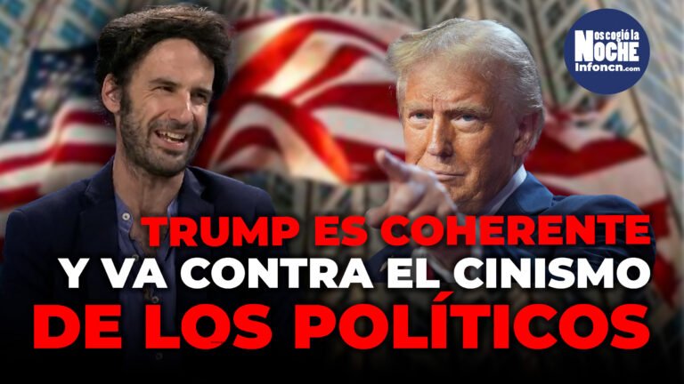 “Yo no creo que Donald Trump sea una persona que esté contra la libertad, creo que es una persona extremadamente coherente que está contra el cinismo de los políticos”: Antonini de Jiménez, docente universitario español