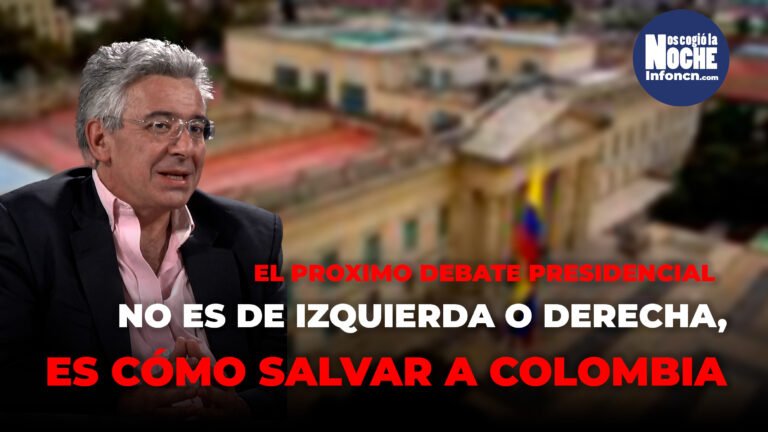 El próximo debate presidencial no va a girar en torno a la ideología, sino en cómo salvar al país: Enrique Gómez, director del Movimiento de Salvación Nacional