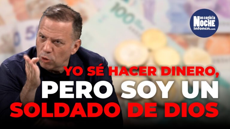 Yo sé hacer dinero, pero soy un soldado de Dios: Santiago Botero, candidato a la presidencia