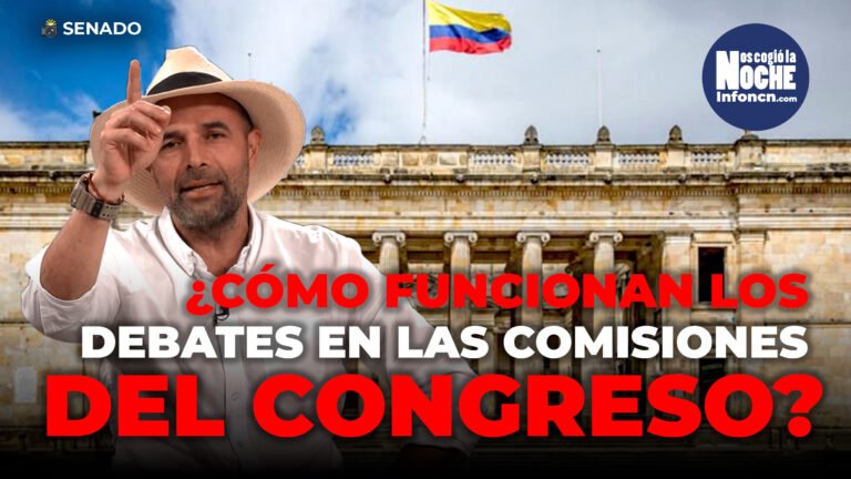 ¿Cómo funcionan los debates en las comisiones del Congreso? Andrés Guerra nos cuenta