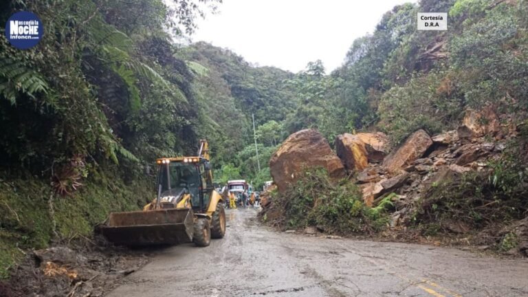 El fuerte aguacero de las últimas horas generó afectación en más de 20 vías de Antioquia