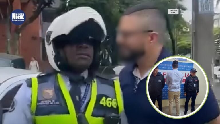 Ya fue capturado el hombre que le propinó insultos racistas a un agente de tránsito en Cali