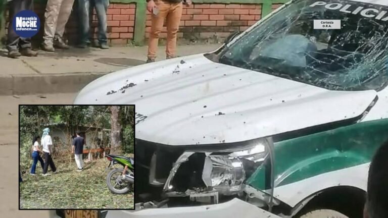 Ataque terrorista en el Cauca puso en riesgo la vida de tres policías y agudizó la crisis de seguridad en este departamento