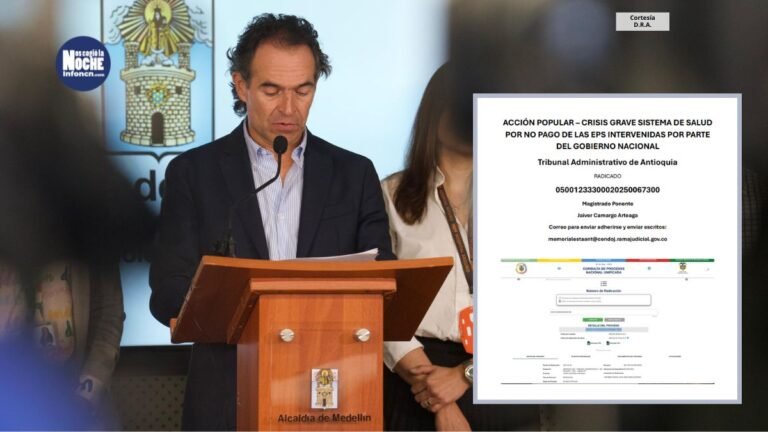 Sin comentarios: Declaraciones del alcalde Federico Gutiérrez por la demanda que radicó el Distrito contra el Gobierno Nacional por crisis de la salud