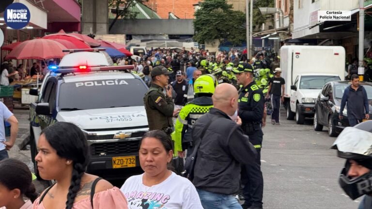Sin comentarios: operativo en el centro de Medellín dejó capturas, cierres de establecimientos, comparendos e inmovilización de vehículos