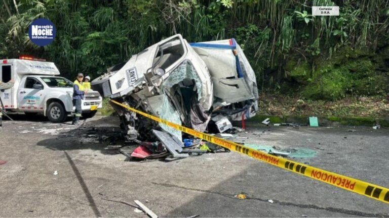 Grave accidente en Tarazá dejó un muerto y cuatro heridos