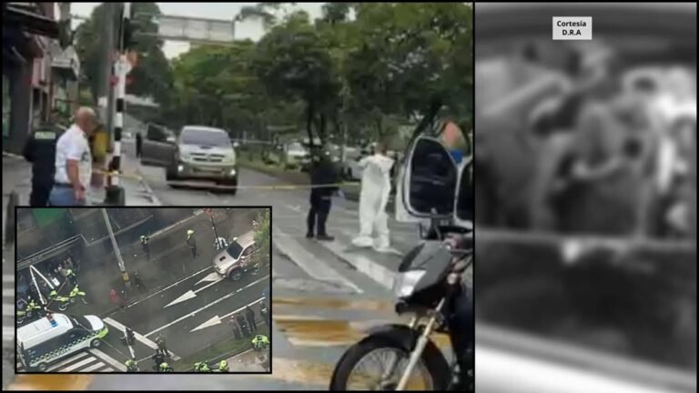 Ataque sicarial al frente de la U. de A. dejó dos personas muertas, entre ellas una ‘escobita’