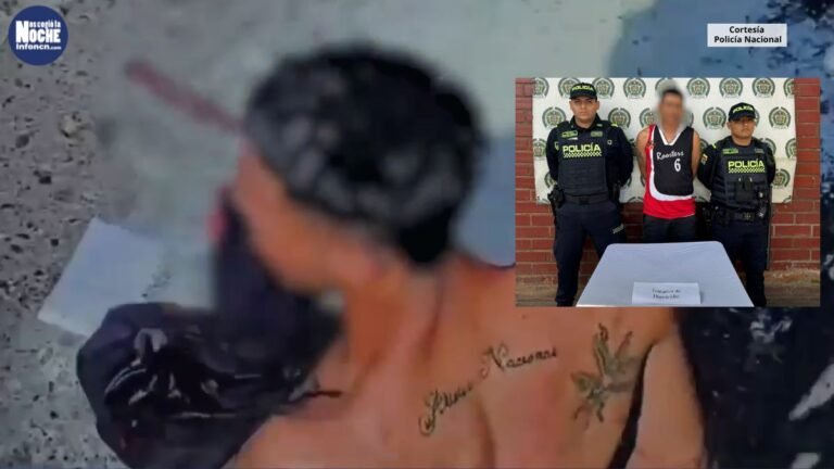 Capturaron a un hombre que le habría enterrado un cuchillo en la cara a un joven en Medellín