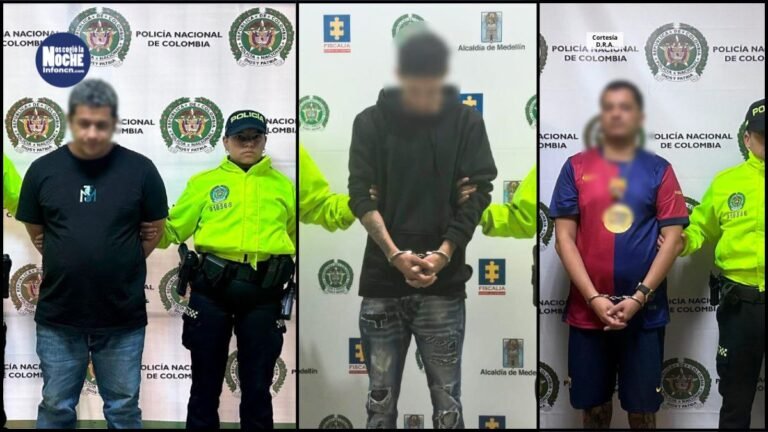 Capturaron a alias ‘El Cagri’, ‘Roger’ y ‘Pichi’, presuntos delincuentes del GDO ‘El Mesa’