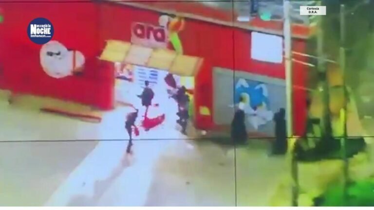 Encapuchados saquearon un supermercado en la localidad de Usme en medio de las protestas del Paro Nacional