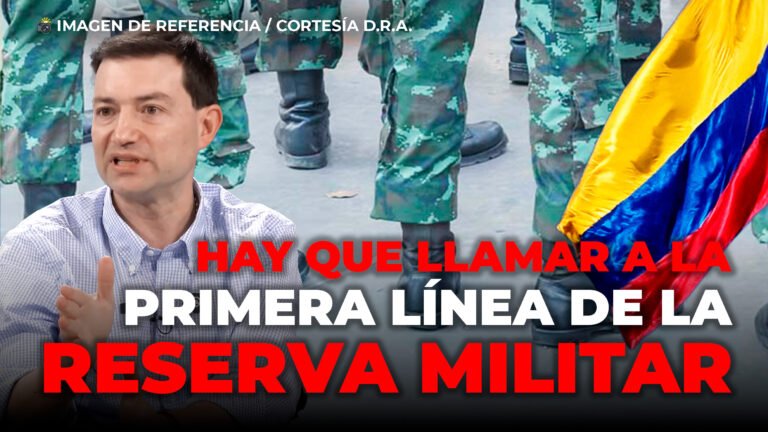 Lo que está sucediendo es muy delicado y el 7 de agosto de 2.026 hay que llamar a la primera línea de la reserva militar: Carlos Felipe Córdoba, precandidato presidencial